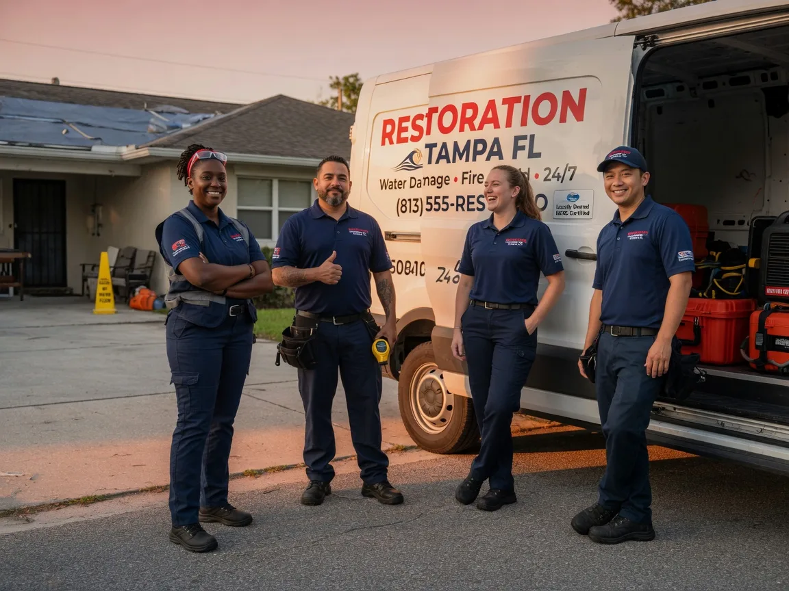 Water Damage Restoration company in Cable, OH